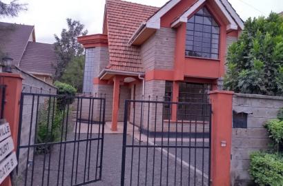 4-Bedroom Townhouse in Syokimau Gated Community For Sale